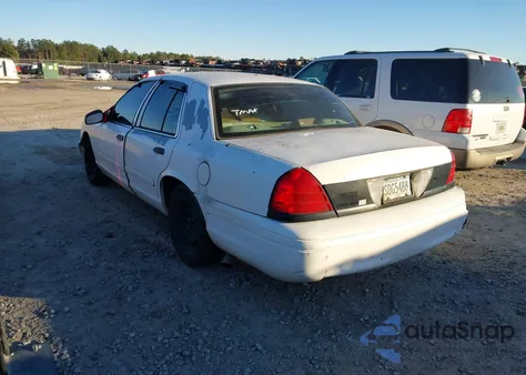 2001 Ford Crown Victoria Police Interceptor из США, поврежденный, VIN 2FAFP71W21X102992